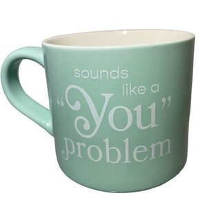 Park Lane Green Dining Mug with Elegant Handle